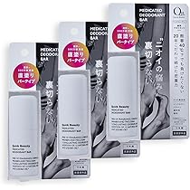 Amazon | QB(クイックビューティ) 薬用デオドラントバー 20g 40C 3個
