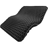 【Amazon.co.jp 限定】チチロバ(Titiroba) ゲルクッション 特大 クッション 座布団 【スペシャルビッグサイズ】 カバー付き ZD-03-H ブラック 44×47×3.5cm