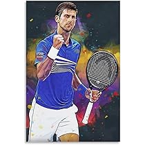男子テニス　チャンピオン　証明書付き　ノバク・ジョコビッチ 直筆サイン入りフォト ジョコビッチ サイン入り写真 - メルカリ