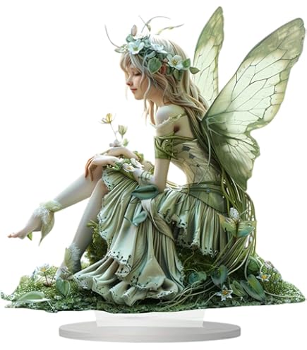 Amazon.co.jp: ヨーロッパの樹脂製天使の妖精人形の装飾品 家の