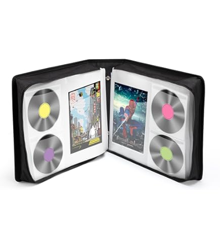 DVDディスク収納ケースと映画ディスク Amazon | DVD収納ケース CD収納ケース 映画、音楽、ゲームの光学