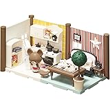 ハコルーム くまのがっこう キッチン&ダイニングキット 色分け済みプラモデル