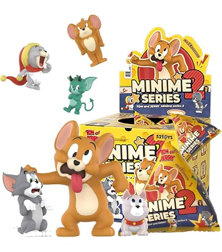 Amazon.co.jp: 52TOYS BLINDBOX トムとジェリー クラシックモーメント2
