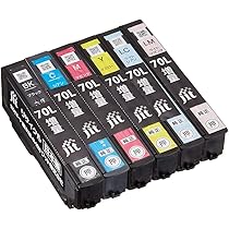 Amazon.co.jp: ジット エプソン(EPSON) IC6CL70L 増量 6色セット 対応