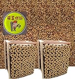 モミガライト 160本 (災害時備蓄燃料兼用) 100%もみがら原料の薪 約160kg 〔産...