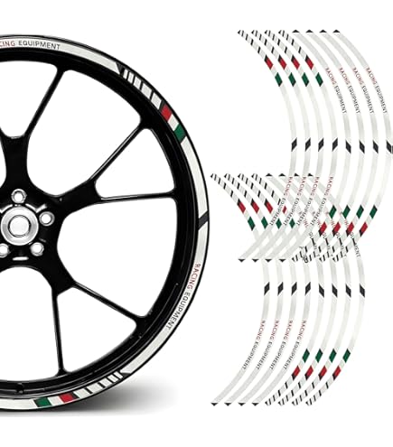 Amazon.co.jp: 車のホイールリムステッカー、車のホイールリム