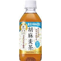 Amazon.co.jp: サントリー 胡麻麦茶 （特定保健用食品） 350ml × 1