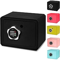 Amazon.co.jp: HADBOKSU 金庫 家庭用小型電子金庫7L テンキー式