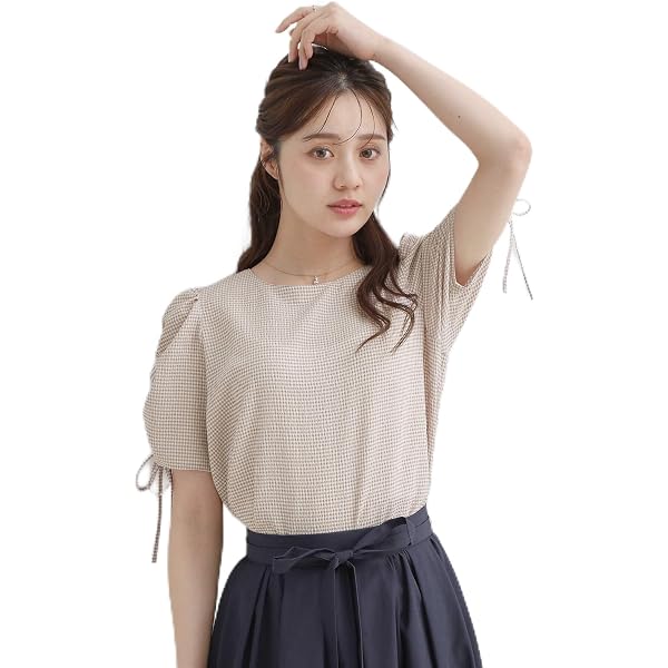 Amazon | [クチュールブローチ] 上品・高見えブルゾン シルキーローン 