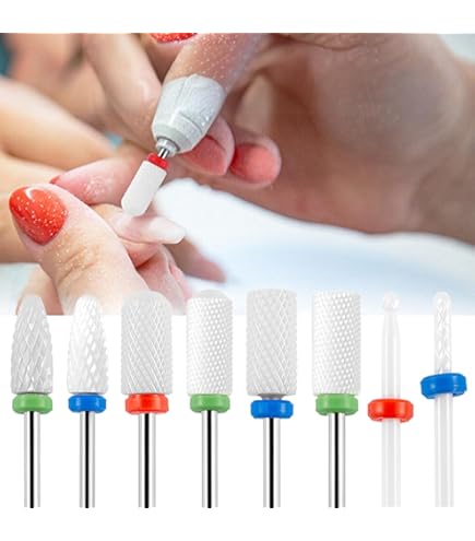 Amazon.co.jp: RENAGE 電動ネイルマシン用 ネイルドリル ビットセット