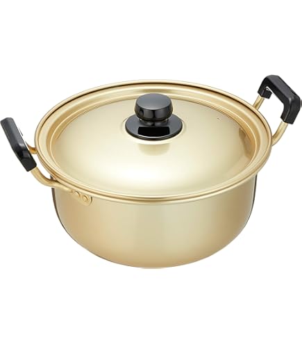 Amazon｜アカオアルミ 実用鍋 33㎝ アルミニウム(しゅう酸アルマイト