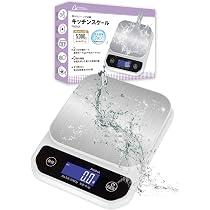 計り　スケール Amazon.co.jp: FieldNew 洗えるキッチンスケール(0.1g単位/最大5kg