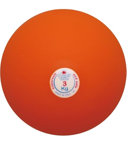 砲丸投げ　NISHIスポーツ Trial 室内用　ソフト砲丸　2.72kgです。 Amazon | NISHI(ニシ・スポーツ) 砲丸 室内用 ソフトゴム製 2.72kg