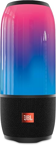 JBL PULSE 3 Bluetoothスピーカー IPX7防水/マルチカラーLED搭載/ポータブル ブラック JBLPULSE3BLKJN 【国内正規品】