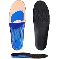 [Kozzim] 【5層構造 】インソール 衝撃吸収 中敷き 強力消臭/低反発/疲労 減少/抗菌 扁平足/足底筋膜炎 矯正 人間工学に基づいた衝撃吸収 男性用 女性用