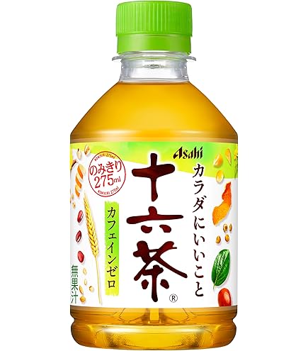 Amazon.co.jp: アサヒ飲料 十六茶 275ml×24本 [お茶] [ノンカフェイン