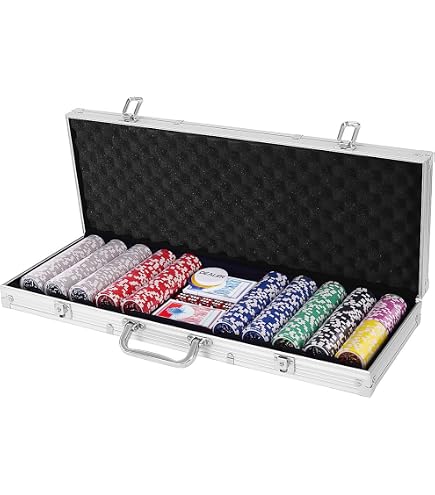 Amazon | チップ200枚セット 数字貼紙 11g カジノチップ ポーカー