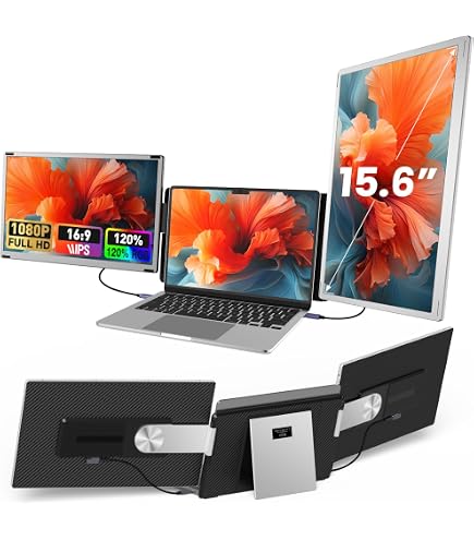 NexPad USB-C Portable Monitor for Laptop. 12 inch FHD 1080P IPS