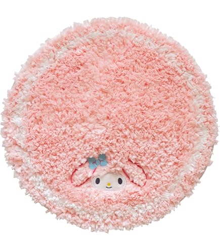 サンリオ マイメロディ フェイスダイカットマット ラグ 赤メロ ビッグサイズ Amazon.co.jp: マイメロディ フェイスダイカットマット（ピンク