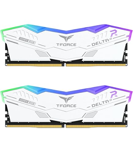 Amazon.co.jp: TEAMGROUP T-Force Delta RGB DDR5 Ram 32GB (2x16GB