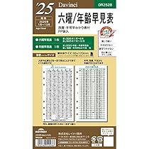 Amazon.co.jp: レイメイ藤井 手帳 システム手帳 リフィル 2025年