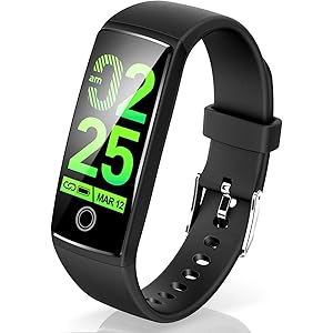 最新版 スマートブレスレット 活動量計 カラースクリーン スマートウォッチ 防水 最新版 着信 LINE 通知 歩数計…