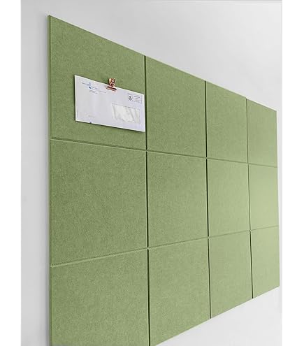 Amazon | 大型コルクボード代替品 - 47インチx35インチ 12枚