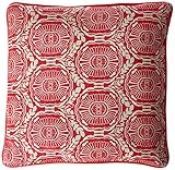 Jute Red Pillow