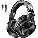 OneOdio A70 ワイヤレス ヘッドホン 最大72時間再生 bluetoothヘッドホン 有線 無線 両用 オーバーイヤー マイク付き DJ ヘッドフォン 密閉型 モニターヘッドホン ケーブル着脱式 音楽鑑賞/楽器練習/モニタニング