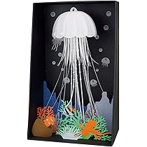 をををんくらげ　製作依頼 去年も作ったクラゲ🪼 たくさんの方に見てもらえて🤍 かつ、「今年も