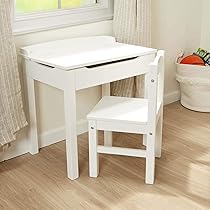 Melissa \u0026 Doug Wooden Lift-Top Desk And 