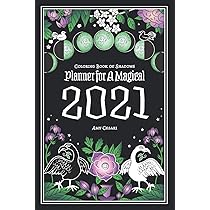 Coloring Book Of Shadows Planner For A Magical 2021 Cesari Amy Amazon Com Au Books