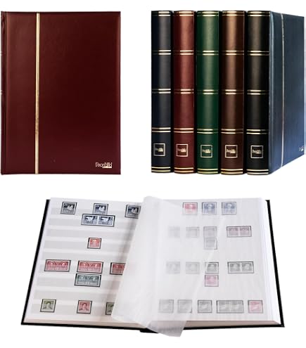 Amazon.co.jp: Prophila ストックブック切手アルバム(新品) 64面
