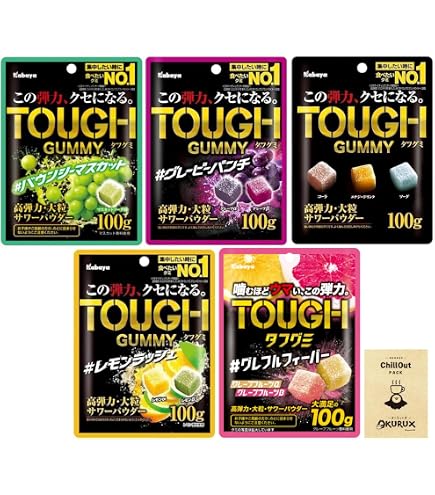 Amazon | カバヤ タフグミ ビッグバンピーチ 100g×6袋入 | カバヤ食品