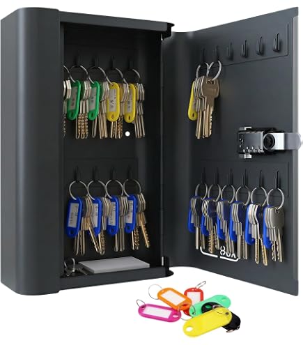 Amazon.co.jp: ナカバヤシ ダイヤル式キーボックス 30個収容 NKB-D03