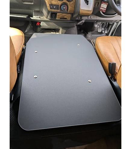 ハイエース　200系　ワイド　センターコンソール　フラットテーブル　ロング　黒 Amazon.co.jp: ハイエース 200系 ワイド センターコンソール フラット