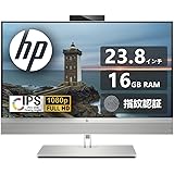 【整備済み品】エイチピー ProOne800 G4 AIO/24型 IPS狭額縁ベゼル液晶一体型 1080p Full HD/Intel 第八世代Core-i5 /DDR4:16GB/SSD:512GB/昇降式Webカメラ/光学ドライブ/USB3.1