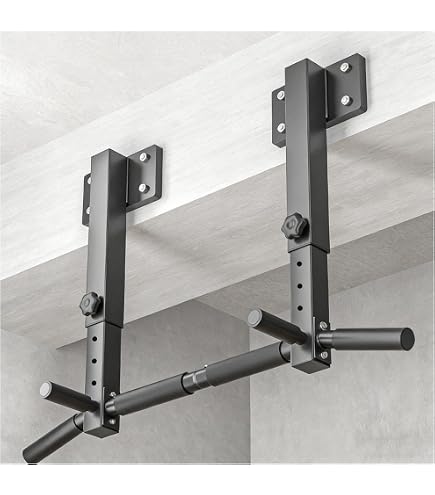 Amazon | Kipika 48インチ 天井取り付けプルアップバー - 高耐久