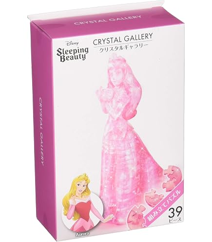 Amazon.co.jp: 3Dクリスタルパズル - ディズニーシンデレラ城 (ピンク