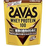 【Amazon.co.jp 限定】【特大】明治 ザバス(SAVAS) ホエイプロテイン100+ビタミン リッチショコラ味 【120食分】 2,520g