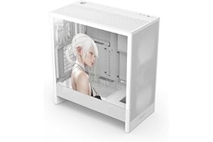 NZXT H5 Flow NieR SQUARE ENIX 15th Anniversary Edition ミドルタワー型PCケース CC-H52FW-SB CS9671