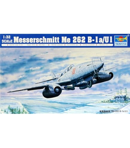 Amazon | トランペッター 1/144 メッサーシュミットMe262 A-2a