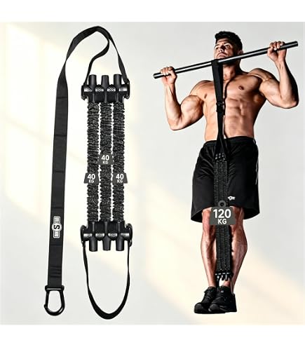Amazon | STEADY 懸垂アシストチューブ 筋トレグッズ 最大70kg/85kg