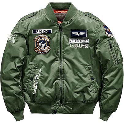 Amazon | SemiAugust（セミオーガスト） メンズ MA-1