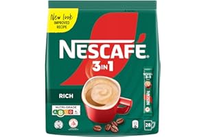 Nescafé BlendandBrew Rich 3-In-1 Instant Coffee, 28x17.5g