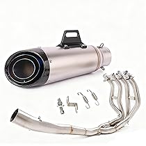 Amazon | FIRECARP ZX-25R バイクマフラー, エキゾーストパイプ