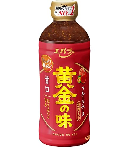 Amazon.co.jp: [ エバラ ] 黄金の味 甘口 360g ×2本（ 焼肉のタレ