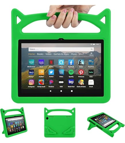 Amazon.co.jp: Fire HD 8/ HD 8 Plus タブレット ケース カバー 第10