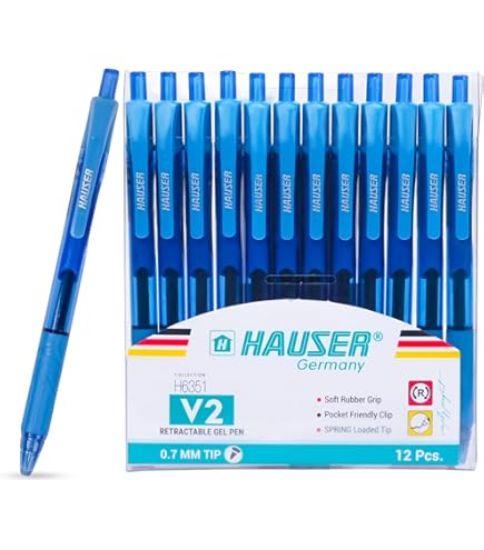 Amazon | Hauser Doku グライドボールペン | ペン先サイズ 0.7mm