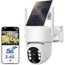 Amazon.co.jp: 【5G/2.4G WiFi対応・400万】JUFLSKY 防犯カメラ 屋外